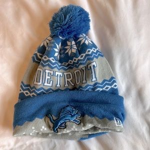Detroit Lions Winter Hat